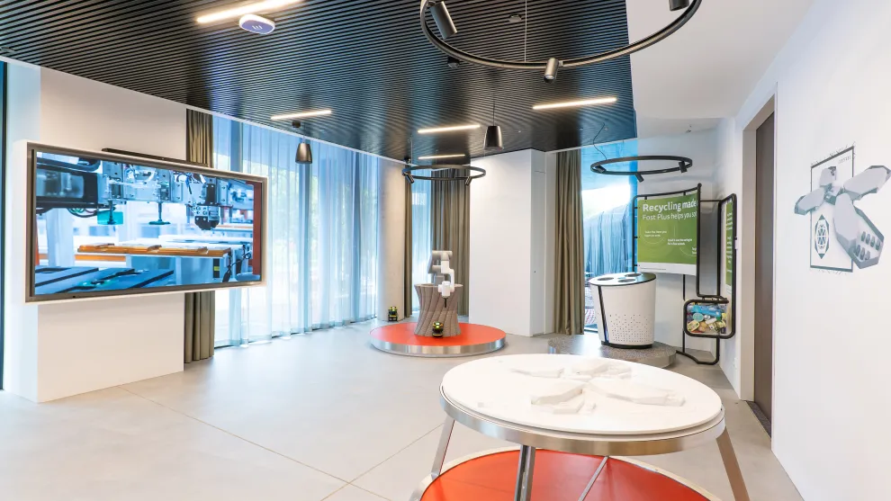 Interior of Living Tomorrow